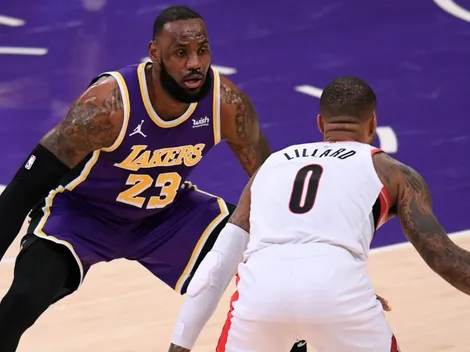 Operación Lillard a Lakers: inesperado encuentro entre LeBron y Damian