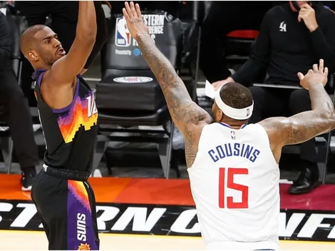 Las palabras hostiles de DeMarcus Cousins hacia Chris Paul en pleno partido