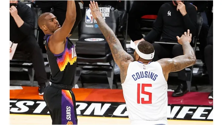 Chris Paul y DeMarcus Cousins (Foto: Getty)