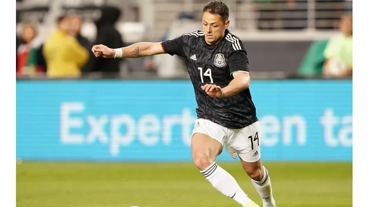 Javier Hernández con la Selección de Mexico