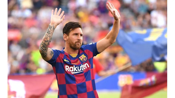 Messi atento a su futuro en Barcelona