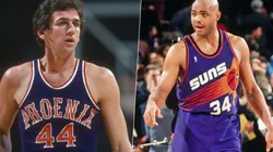 Paul Westphal y Charles Barkley con Phoenix Suns