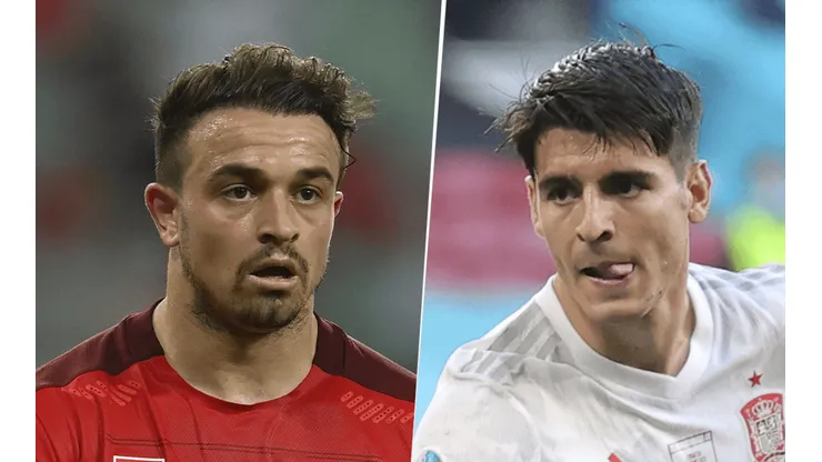 Suiza vs. España (Fotos: Getty Images)
