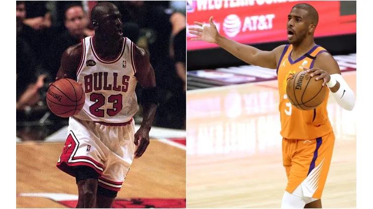 Michael Jordan y Chris Paul