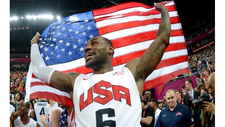 LeBron James en Londres 2012