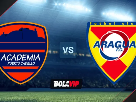 Academia Puerto Cabello vs. Aragua: día, fecha y hora del partido por la Liga Futve