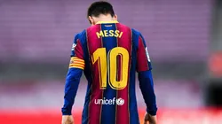 Lionel Messi en sus últimos partidos con el Barcelona.