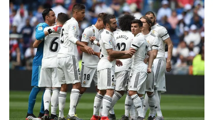 Jugadores de Real Madrid.