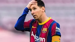 Lionel Messi durante un encuentro con Barcelona.