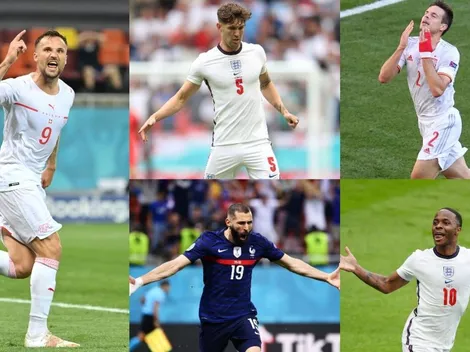 El once de los octavos de la Euro