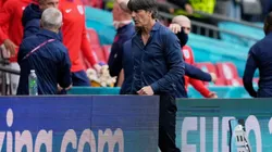 Joachim Low durante un encuentro con Alemania.