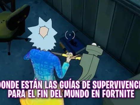 Dónde está la guía de supervivencia para el fin del mundo en Fortnite