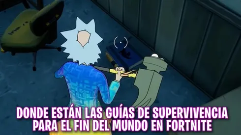 Dónde está la guía de supervivencia para el fin del mundo en Fortnite
