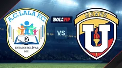 Lala FC vs. Universidad Central por la Liga Futve.