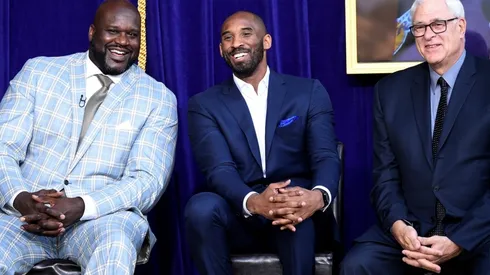 Shaquille O'Neal, Kobe Bryant y Phil Jackson