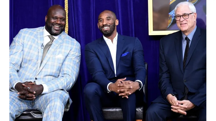 Shaquille O'Neal, Kobe Bryant y Phil Jackson