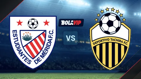 Estudiantes de Mérida vs. Deportivo Táchira por la Liga Futve.