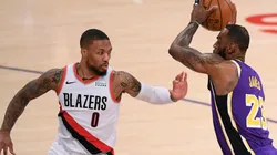 Damian Lillard y LeBron James
