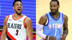 CJ McCollum y John Wall