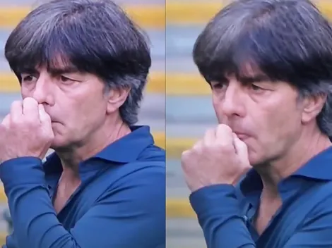 Joachim Löw y un hábito que parece no va a dejar: la imagen que se hizo viral