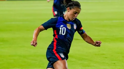 Carli Lloyd #10 de la Selección femenina de Estados Unidos (Getty).