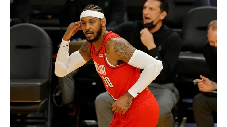 Carmelo Anthony aseguró que es "un honor" recibir este premio (Getty Images)