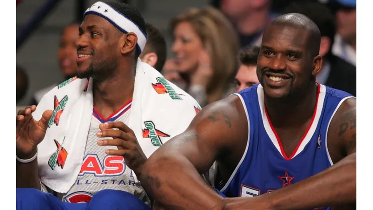 Shaq y LeBron compartieron equipo en Cavaliers en 2009.