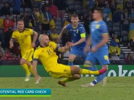 Video: escalofriante patada de Danielson contra Besyedin en Suecia vs. Ucrania