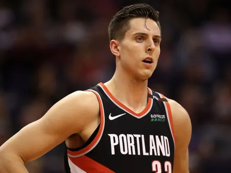 Sigue la mala racha: Zach Collins se volvió a fracturar el pie izquierdo