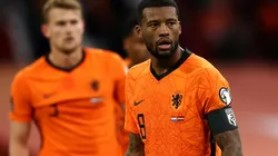 Frank de Boer como entrenador de Países Bajos.