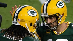 Aaron Rodgers y Davante Adams.