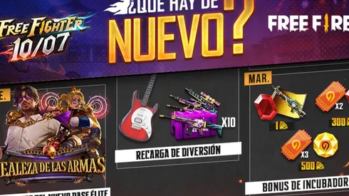 La nueva agenda semanal de Free Fire anticipa un "bonus especial" misterioso