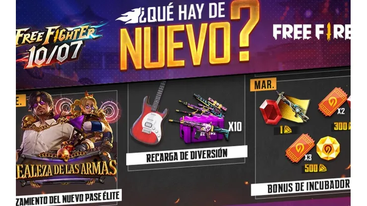 La nueva agenda semanal de Free Fire anticipa un "bonus especial" misterioso