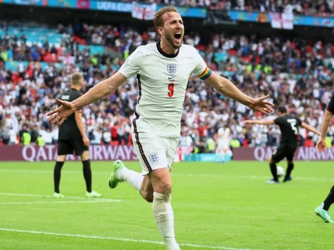 Harry Kane se destapó y puso a su Inglaterra en cuartos de la Euro, al vencer a Alemania
