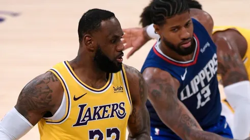 LeBron James y Paul George