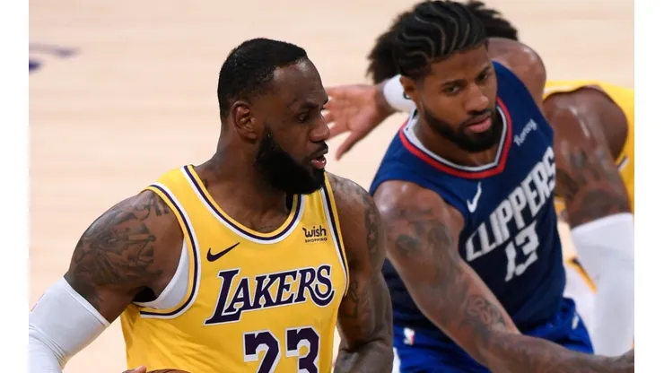 LeBron James y Paul George