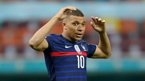 Kylian Mbappé tras fallar el penalti decisivo con Francia en la Eurocopa.