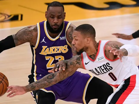 LeBron se ilusiona: Lillard dijo a cuáles equipos iría si deja a los Blazers