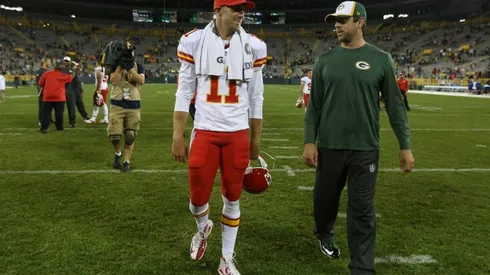 Alex Smith y Aaron Rodgers