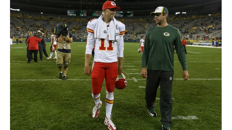 Alex Smith y Aaron Rodgers