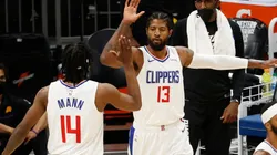 Paul George y Terrence Mann