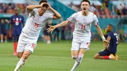 Suiza remontó y terminó ganando por penales.