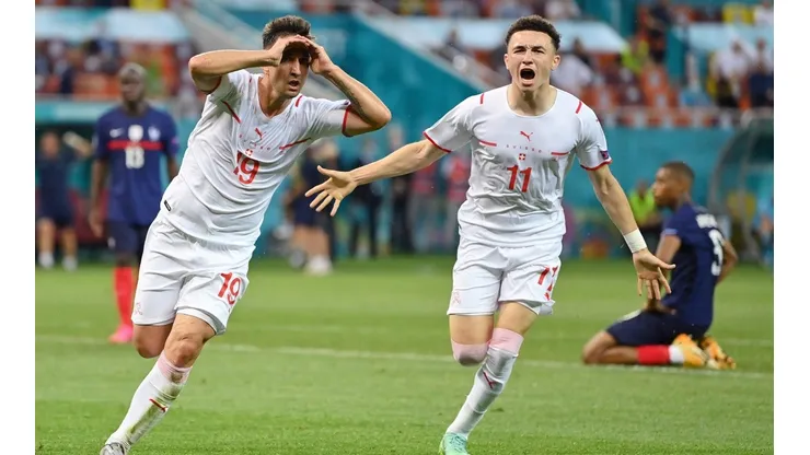 Suiza remontó y terminó ganando por penales.