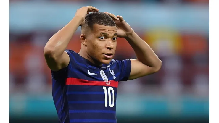 La cara de Mbappé lo dice todo.