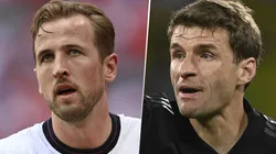 Inglaterra vs. Alemania. (Fuente: Getty Images).