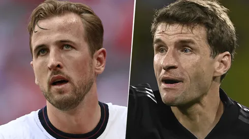 Inglaterra vs. Alemania. (Fuente: Getty Images).