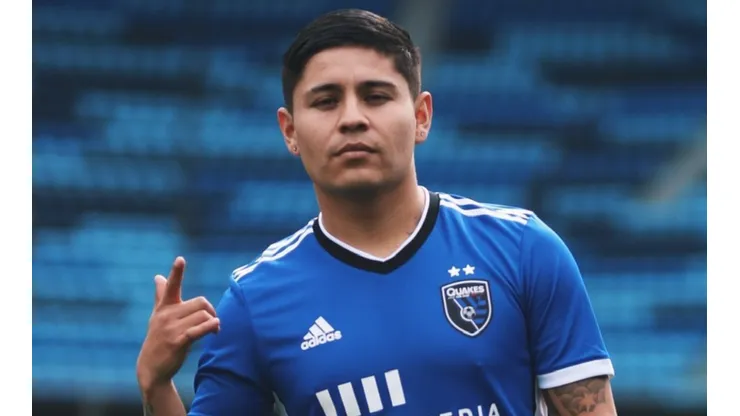 La Chofis López, delantero de San Jose Earthquakes (Foto: @SJEarthquakes)