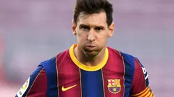 Lionel Messi durante un encuentro con Barcelona.