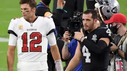 Tom Brady y Derek Carr