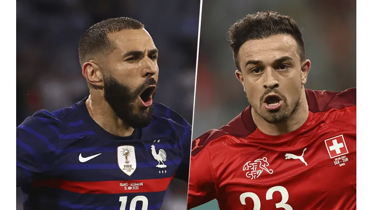 Francia vs. Suiza por los octavos de final de la Euro 2020. (Foto: Getty).